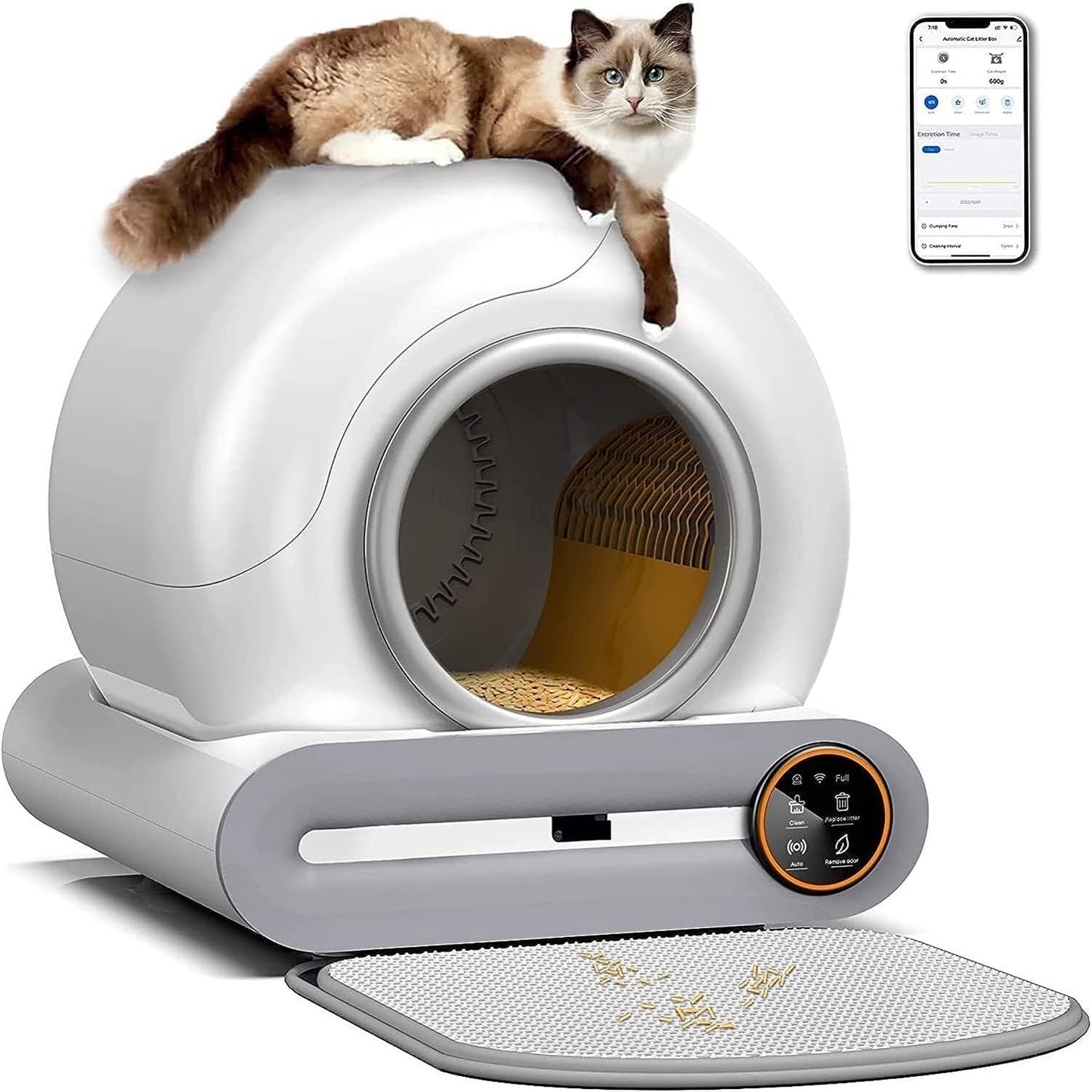 Smart Kitty 2.0™ Litière automatique chat Litiere Chat   