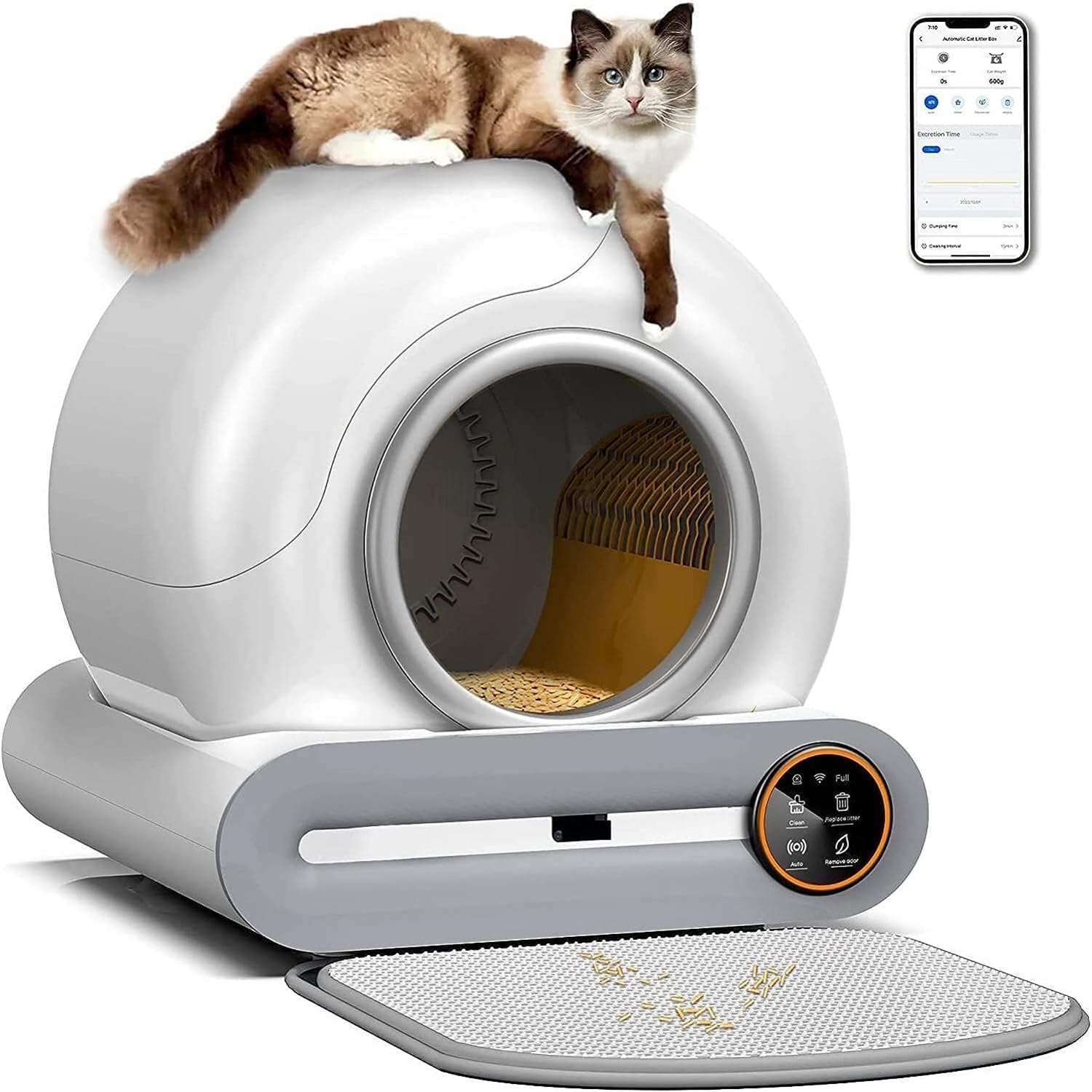 Smart Kitty 2.0™ Litière automatique chat Litiere Chat   